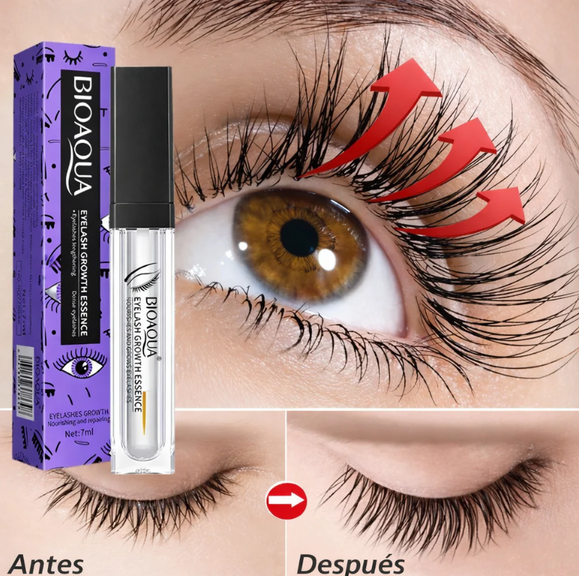 Serum para pestañas largas Bioaqua - Más largas y fuertes en un abrir y cerrar de ojos 🌸