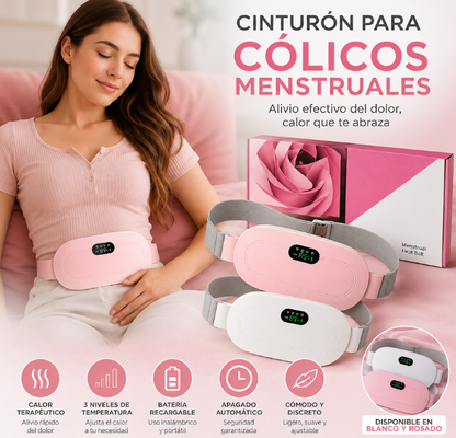 Cinturón Térmico Menstrual - ¡Vive tu ciclo sin molestias! 🌸