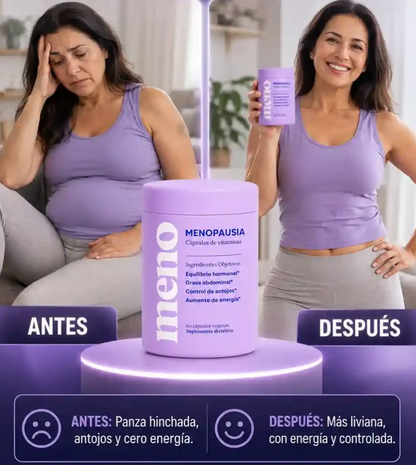 Meno 💜 - Bienestar y alivio durante la menopausia ✨
