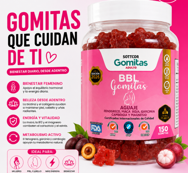 Gomitas BBL - Potencia y resalta tus curvas ✨