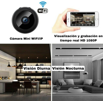 Mini Cámara Espía - Descubre la VERDAD 📹👀