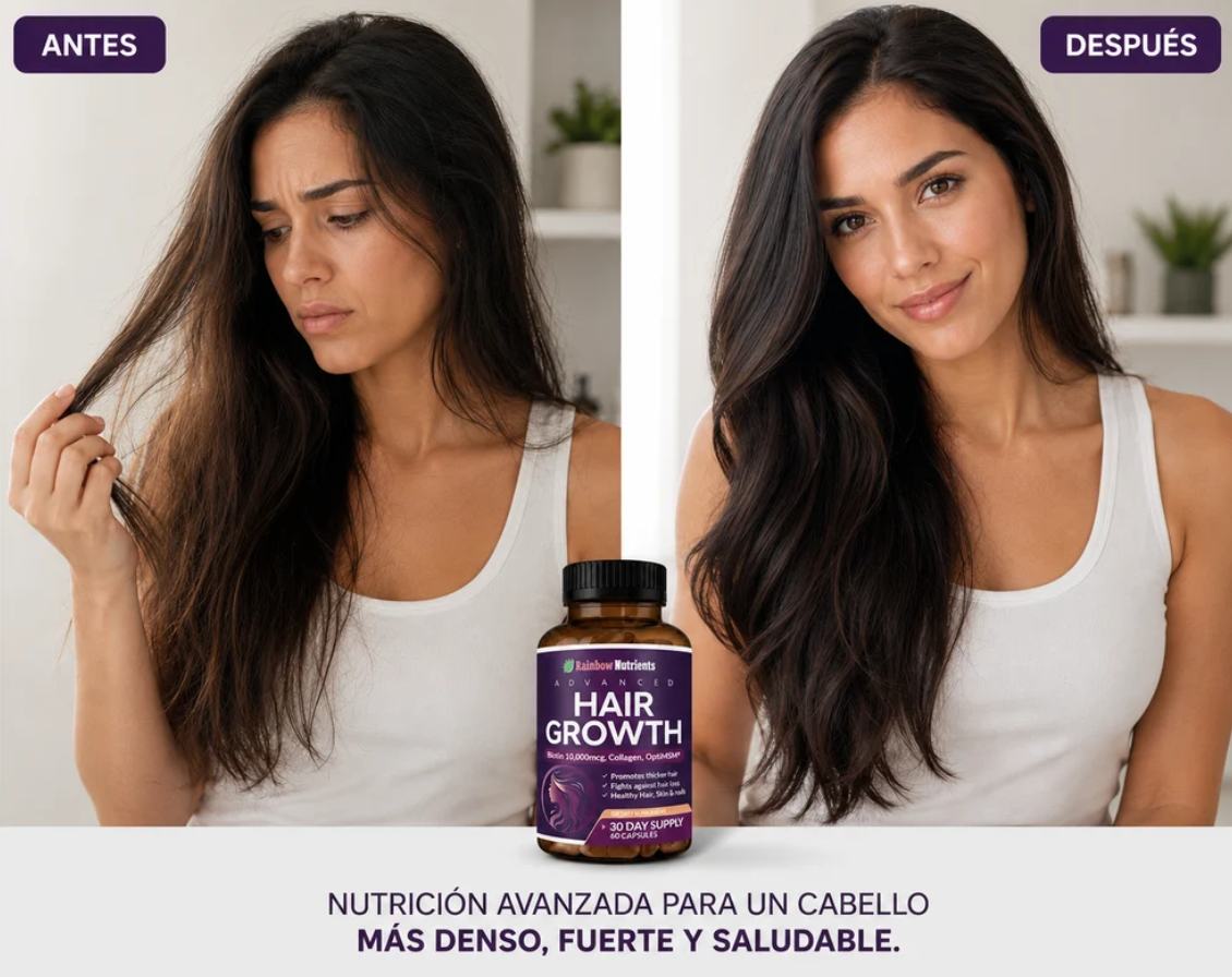 Hair Growth - Dale a tu cabello el cuidado que merece 💖