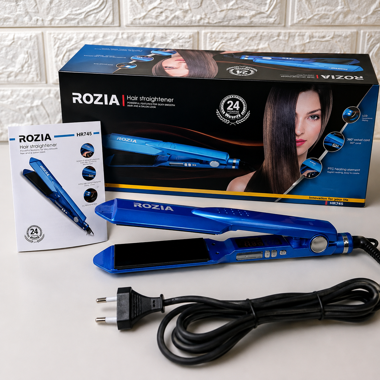 Plancha Rozia 💆‍♀️- Tu aliada para un cabello perfecto 💖