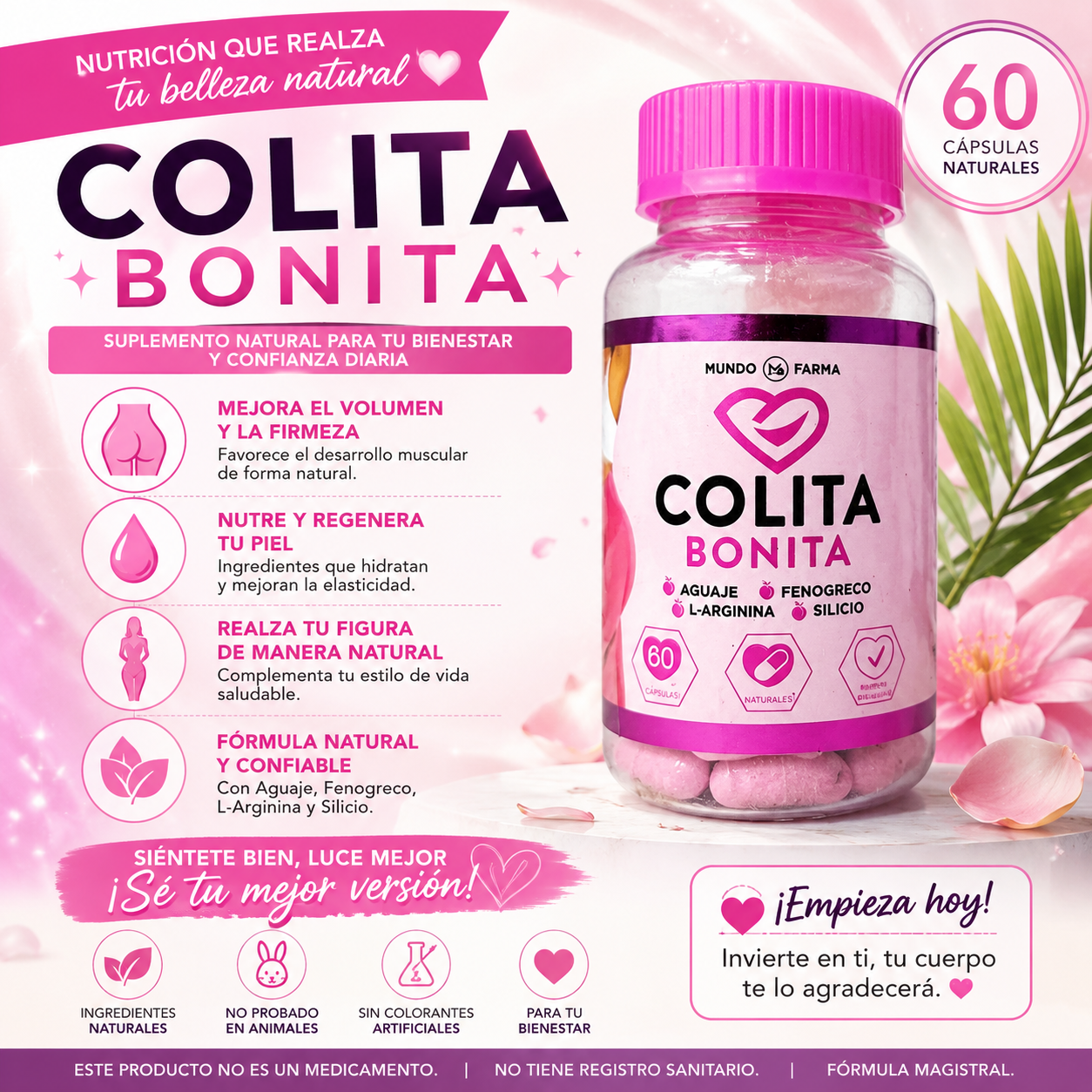 Colita Bonita - Destaca tu belleza natural 💕