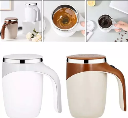 Taza auto mezcladora - ¡Adiós a las cucharitas! ☕